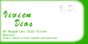 vivien dios business card